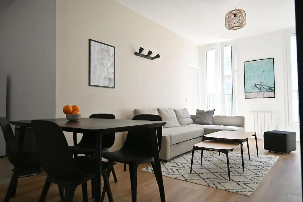 公寓 Magnifique Appartement T4, Plage Des Catalans 马赛