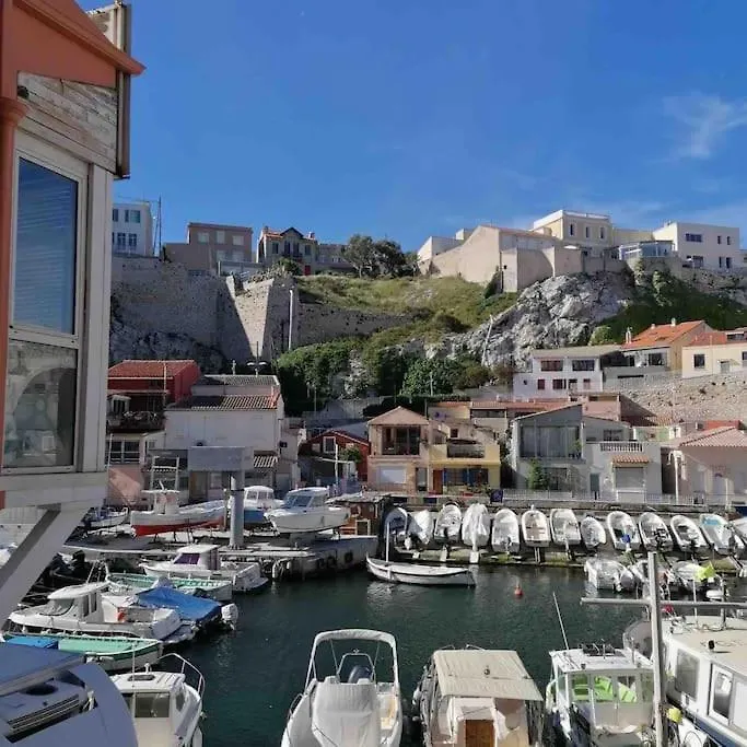 Magnifique Appartement T4, Plage Des Catalans 马赛 公寓